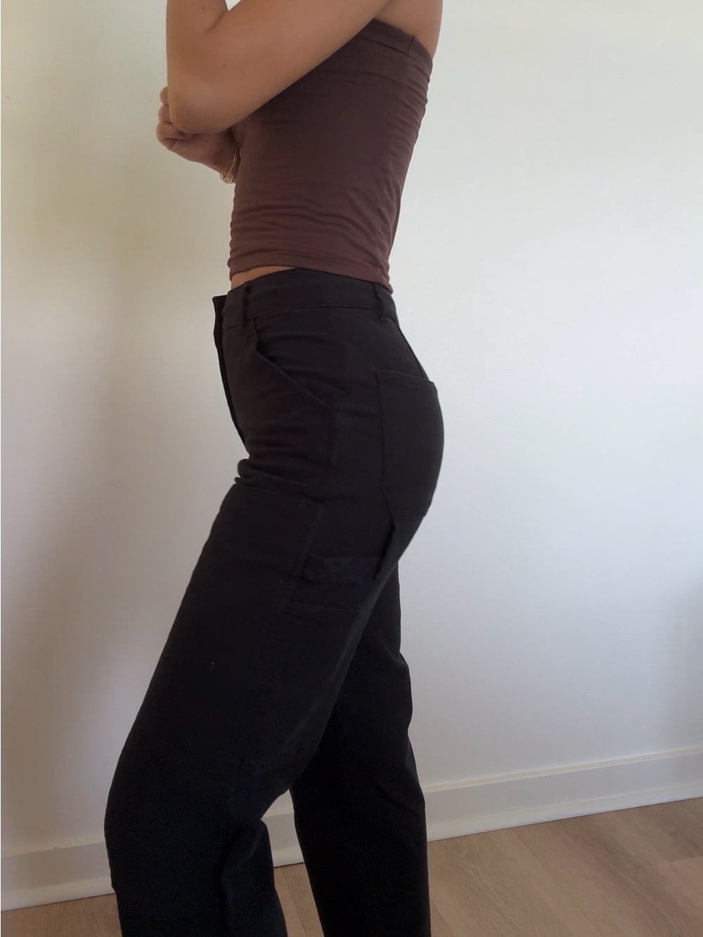 Aritzia Wilfred Women's Cotton Cargo Pants - Picture 6 of 6